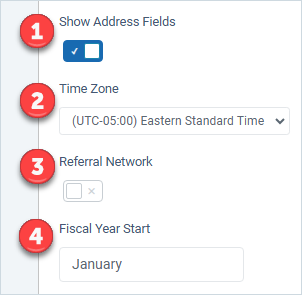 Compyle Site Instance Settings